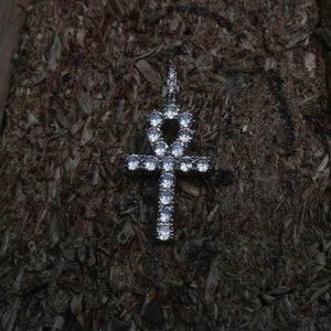 Diamond Ankh Cross