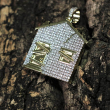 Load image into Gallery viewer, Fully Iced Trap House Pendant