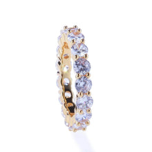 Load image into Gallery viewer, Single Row 3.5mm Eternity Ring in Yellow Gold