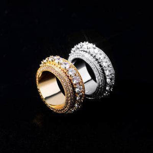 5 Layer Spinning Diamond Ring