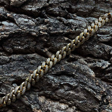 Load image into Gallery viewer, Yellow Gold 12mm Diamond Cuban Link