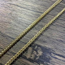 Load image into Gallery viewer, 3mm Franco Chain in 18K yellow Gold
