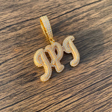 Load image into Gallery viewer, Costume 3D Classic Letter Pendant In Yellow Gold