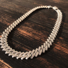 Load image into Gallery viewer, Prong 14mm  Diamond Cuban link